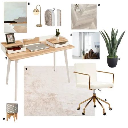 OFFICE/ STUDY EMORY PROJECT Interior Design Mood Board by allenava on Style Sourcebook