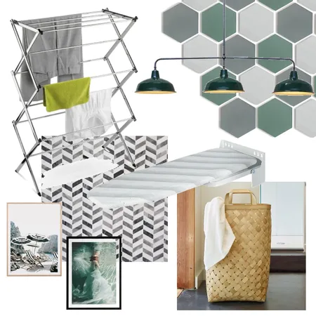 Laundry Interior Design Mood Board by Elaina on Style Sourcebook