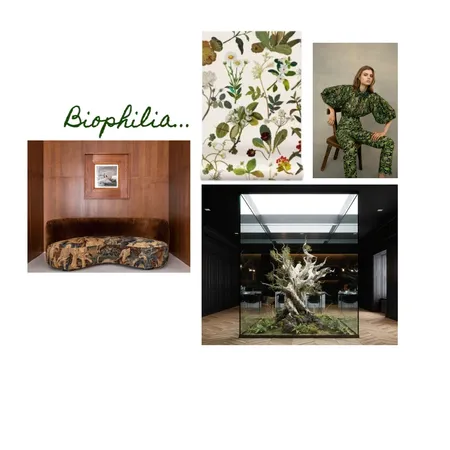 Biophilia Interior Design Mood Board by The Stylin Tribe on Style Sourcebook