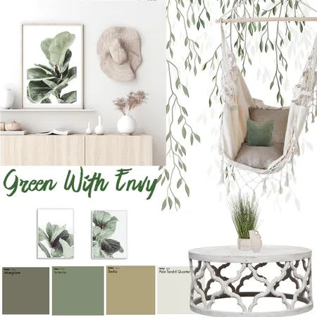 Green with Envy Interior Design Mood Board by Fresh Start Styling & Designs on Style Sourcebook