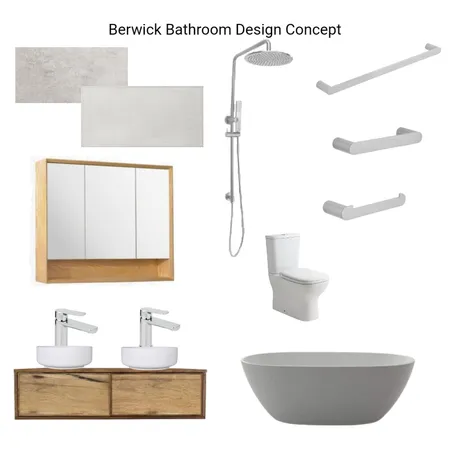 Berwick Main May2 Interior Design Mood Board by Hilite Bathrooms on Style Sourcebook