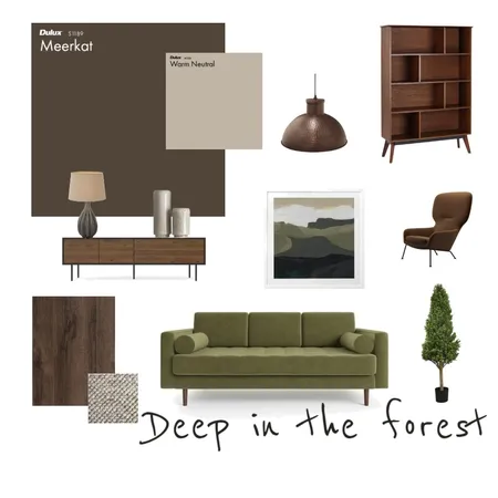deep in the forest Interior Design Mood Board by bezliz on Style Sourcebook