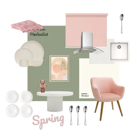 spring Interior Design Mood Board by bezliz on Style Sourcebook