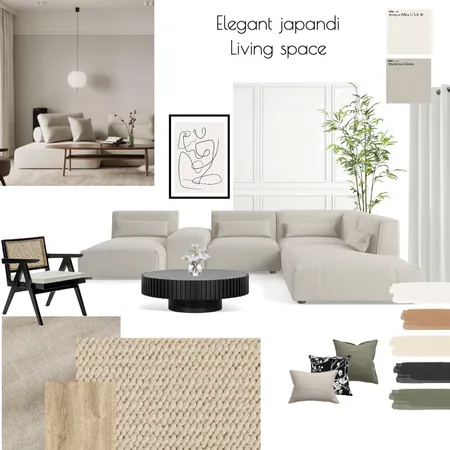 Elegant Japandi sample Interior Design Mood Board by olivia.wootton on Style Sourcebook