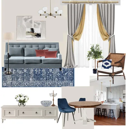 гостиная 2 Interior Design Mood Board by Дзюрич on Style Sourcebook