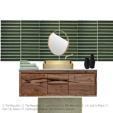 Bathroom Interior Design Mood Board by Jadeformosa on Style Sourcebook