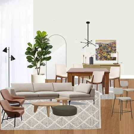 Hayley Living Room Interior Design Mood Board by Style and Leaf Co on Style Sourcebook