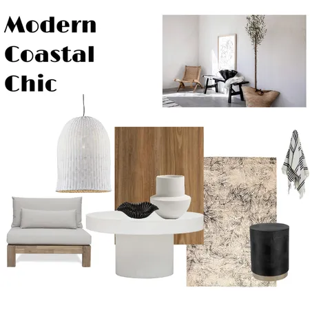 Modern Coastal Chic living room Interior Design Mood Board by Playa Interiors on Style Sourcebook