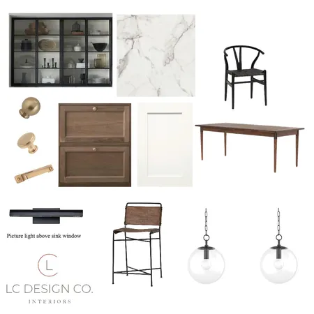 Danielle Bedard Kitchen Interior Design Mood Board by LC Design Co. on Style Sourcebook