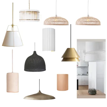 Lighting Interior Design Mood Board by Oleander & Finch Interiors on Style Sourcebook