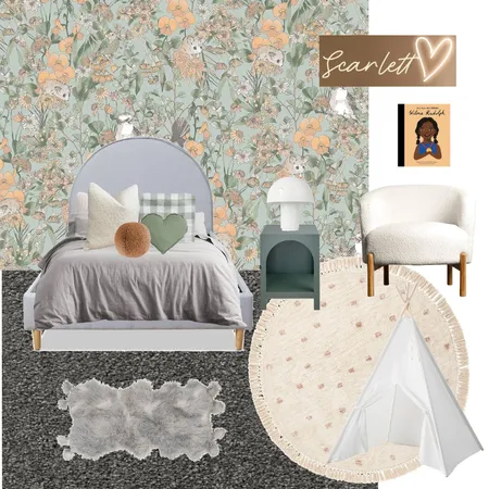 Scarletts Room Interior Design Mood Board by Andi on Style Sourcebook
