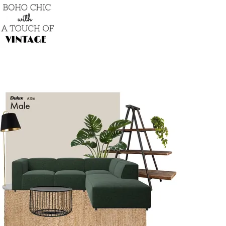 BOHO CHIC WITH A TOUCH OF VINTAGE Interior Design Mood Board by jemraegalloway on Style Sourcebook