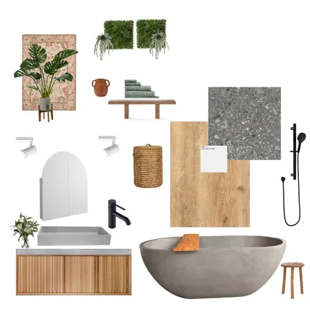 bathroom Interior Design Mood Board by Becc on Style Sourcebook