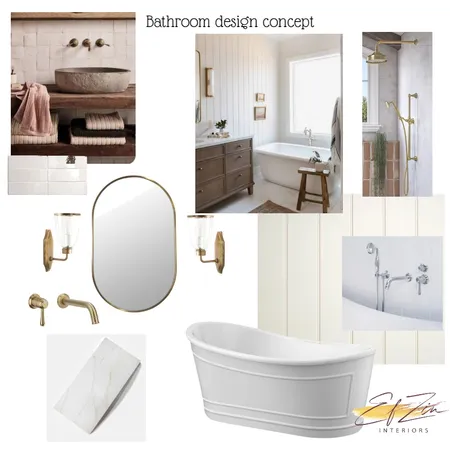 Hart Street Bathroom concept Interior Design Mood Board by EF ZIN Interiors on Style Sourcebook