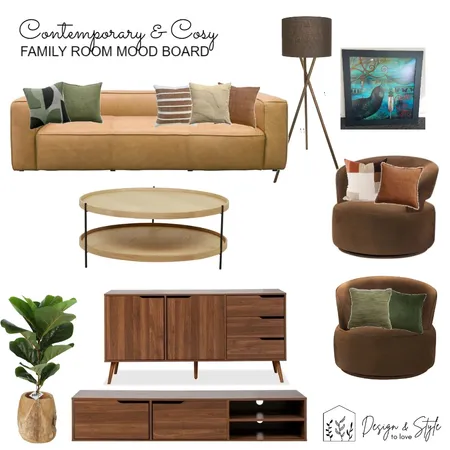Braithwaite Family Room V3 Interior Design Mood Board by Design & Style to Love on Style Sourcebook