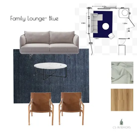 Swantje-Family Lounge Blue with 2 seater Zaza Interior Design Mood Board by CSInteriors on Style Sourcebook