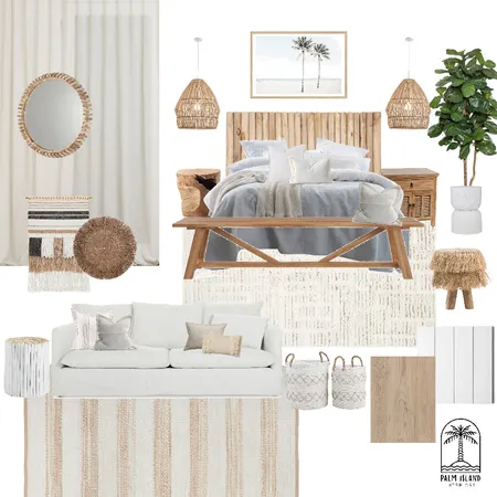 Tewantin Master Bed 2 Interior Design Mood Board by Palm Island Interiors on Style Sourcebook