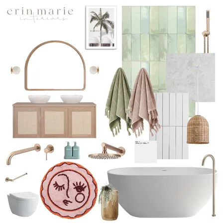 Main Bathroom Interior Design Mood Board by erinmariejackson on Style Sourcebook