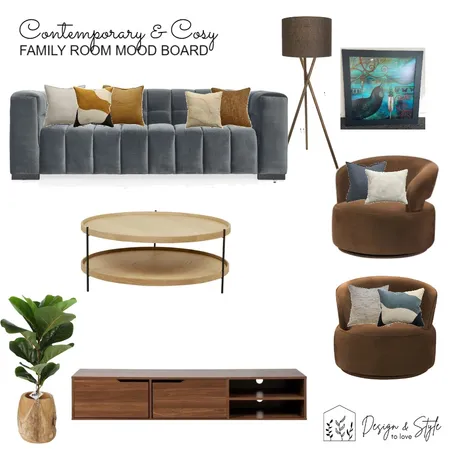 Braithwaite Family Room V4 Interior Design Mood Board by Design & Style to Love on Style Sourcebook