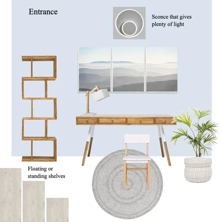 Ryan 3 Entrance Interior Design Mood Board by STK on Style Sourcebook