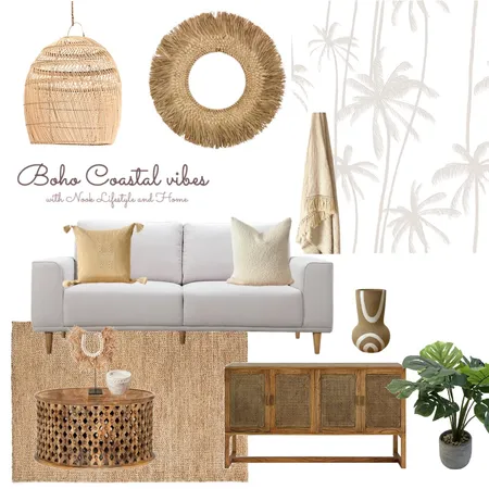 Boho vibes Interior Design Mood Board by Nook Lifestyle and Home on Style Sourcebook
