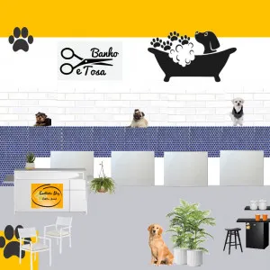 PET SHOP CANTINHO DOG Interior Design Mood Board by Tamiris on Style Sourcebook