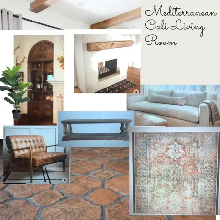 Mediterranean Cali Living Room Interior Design Mood Board by TeresaHubbard on Style Sourcebook