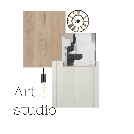art studio Interior Design Mood Board by halaelgohary on Style Sourcebook