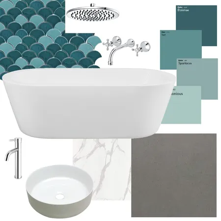 Bathroom 3 Interior Design Mood Board by Elaina on Style Sourcebook