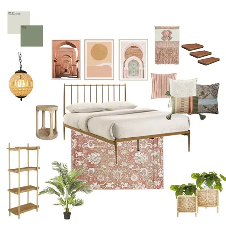 Boho Master bedroom Interior Design Mood Board by kaybank27 on Style Sourcebook