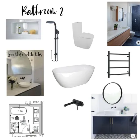 Bathroom 2 Interior Design Mood Board by KateLT on Style Sourcebook