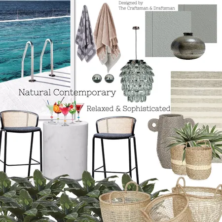 Sophisticated Natural Contemporary Interior Design Mood Board by TCaTD on Style Sourcebook