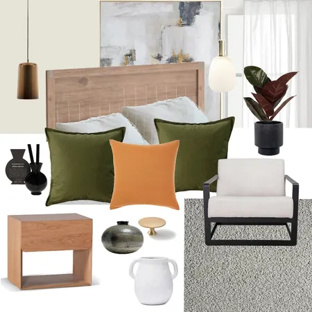 bedroom 2 Interior Design Mood Board by alanacreeper on Style Sourcebook