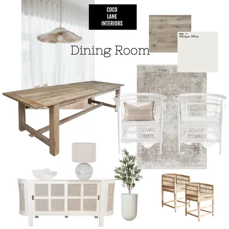 Mount Claremont Dining Room Interior Design Mood Board by CocoLane Interiors on Style Sourcebook