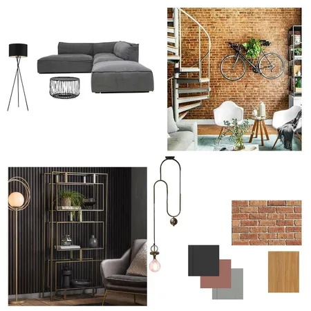 industrial Interior Design Mood Board by sandronge on Style Sourcebook