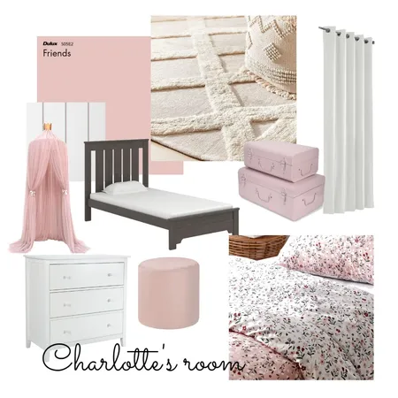 Charlottes bedroom Interior Design Mood Board by meganmattinson on Style Sourcebook