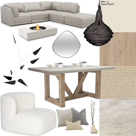Mood board competition- natural contemporary Interior Design Mood Board by shaddocklightrestoration on Style Sourcebook