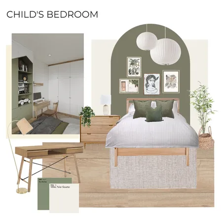 CHILD'S BEDROOM Interior Design Mood Board by kasiagryniewicz on Style Sourcebook