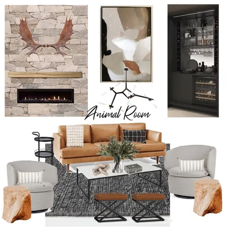 Animal Room 3 Interior Design Mood Board by chanelo on Style Sourcebook