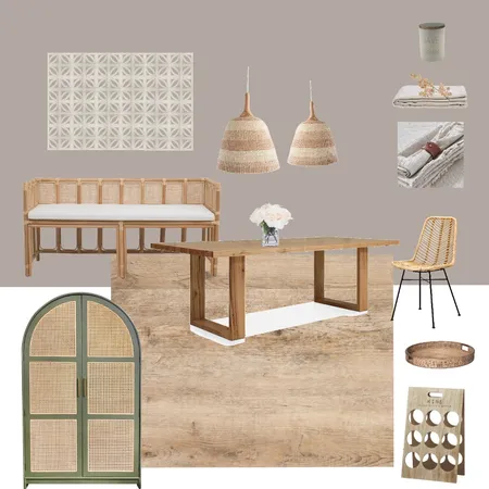 Natural Contemporary Dinning Interior Design Mood Board by Life With Woo on Style Sourcebook