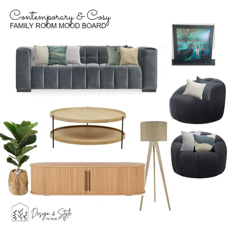 Braithwaite Family Room V7 Interior Design Mood Board by Design & Style to Love on Style Sourcebook