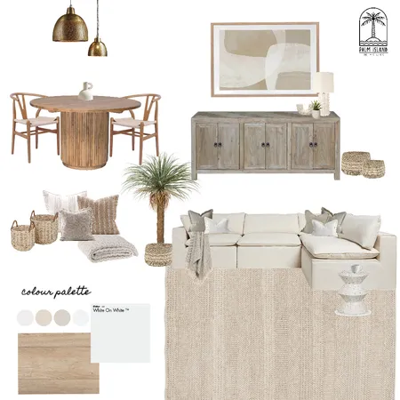 Natural Contemporary Comp Interior Design Mood Board by Palm Island Interiors on Style Sourcebook