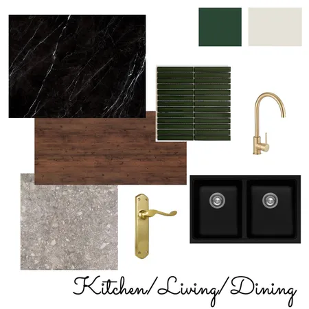 Alton Road - Kitchen Living Dining Interior Design Mood Board by CloverInteriors on Style Sourcebook