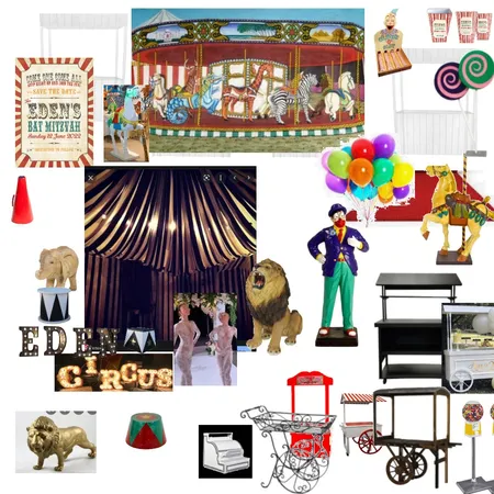 Eden's Circus Interior Design Mood Board by Batya Bassin on Style Sourcebook