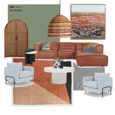 Australiana Lounge Room - Warm and Rich Interior Design Mood Board by Keane and Co Interiors on Style Sourcebook