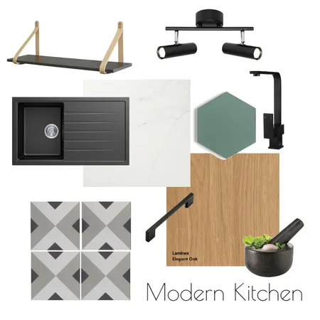 Modern Kitchen Interior Design Mood Board by efolscher on Style Sourcebook