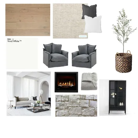 Lounge Room Interior Design Mood Board by Lisa on Style Sourcebook