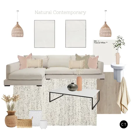 Natural Contemporary 3 Interior Design Mood Board by Carly Thorsen Interior Design on Style Sourcebook