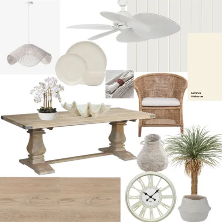 Coastal dining Interior Design Mood Board by lillycharman on Style Sourcebook