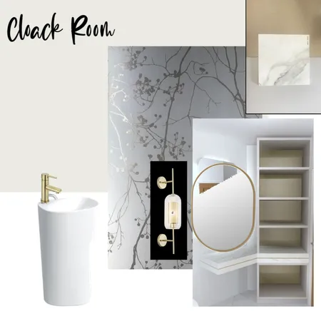 Cloack Room Interior Design Mood Board by Nadine Meijer on Style Sourcebook